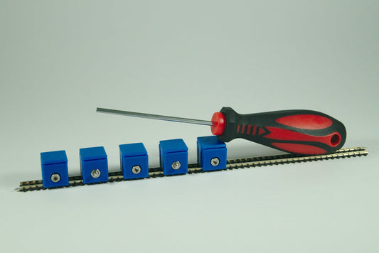 5 H0e / N Flexgleisspanner + Gratis Schraubendreher